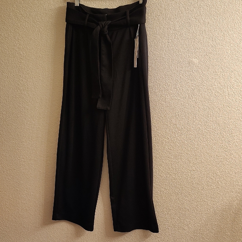 NEW Liz Claiborne Black Wide-Leg Pants A7